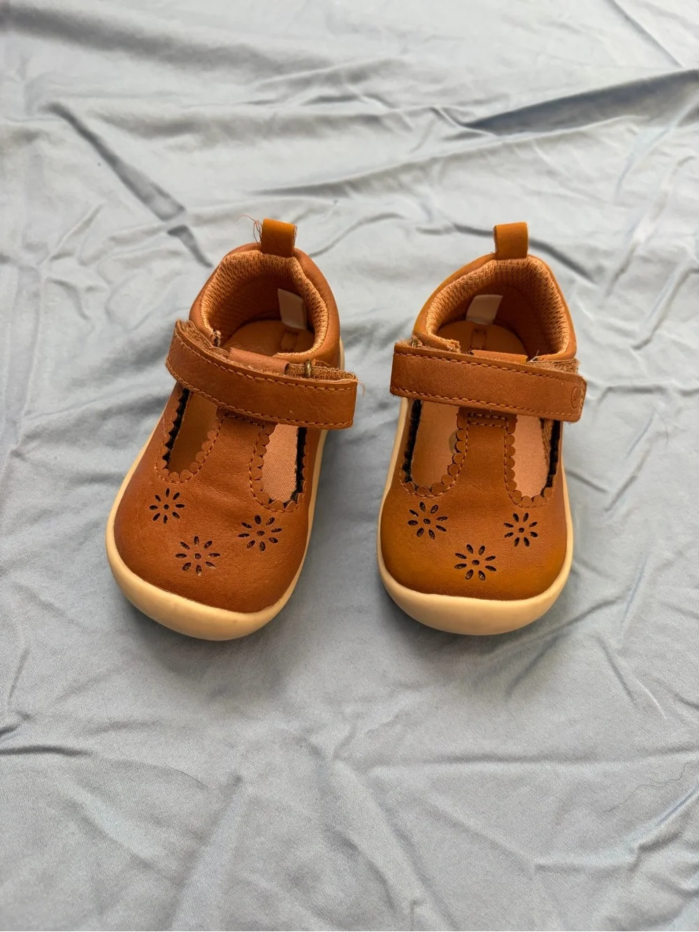 Stride Rite Cheyenne Mary Jane Shoes with Hook-and-Loop Strap